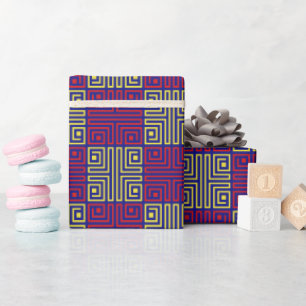 Bold Celebration Love Artisan Bachelorette Party Wrapping Paper