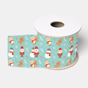 Bold Christmas Aesthetic- Bright, Merry Holiday  Grosgrain Ribbon