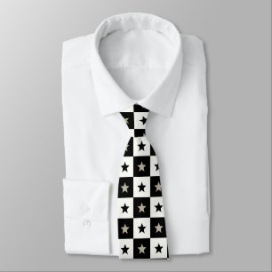 Bold Christmas Gift Ideas Geometric Print  Tie