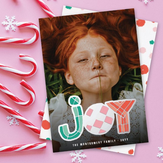 Bold Chunky Geometric Joy Colourful Modern Photo (Creator Uploaded)