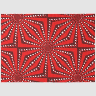 Bold Circus Starburst Background Tissue Paper