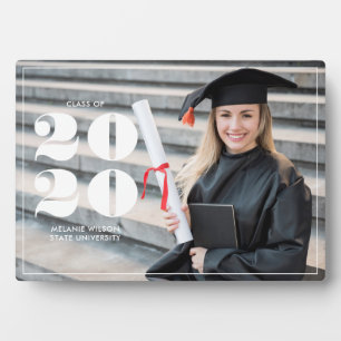 Bold "Class of 2023" Personalized Graduation Plaque