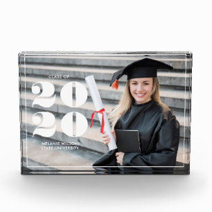 Bold "Class of 2025" Personalised Graduation Photo Block