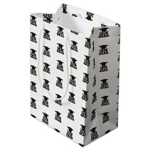 Bold Class of 2026 Graduation Medium Gift Bag
