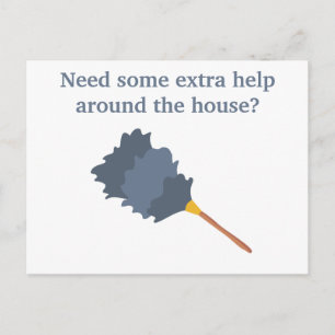 Bold Cleaning Service Marketing Postcard