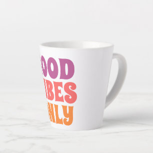 Bold Colorful Typography Mug – Modern Vibrant Coff