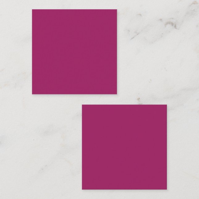 Bold Colour Block Wedding Invite – Magenta (Front/Back)