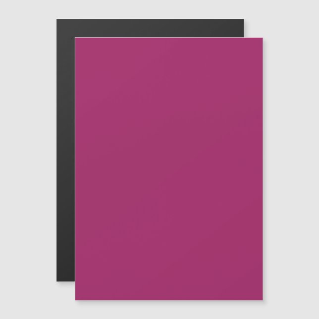 Bold Colour Block Wedding Invite – Magenta (Front/Back)