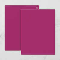 Bold Colour Block Wedding Invite – Magenta
