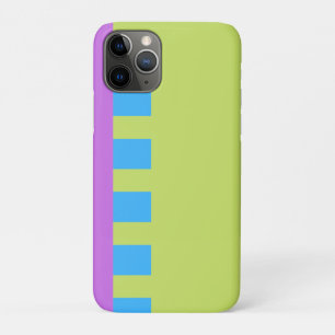 Bold Colour Blocks Green Blue Pink 7 Case-Mate iPhone Case
