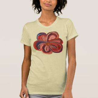 Bold colour flower tshirt