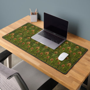 Bold Coloured Craftsman Style Desk Mat