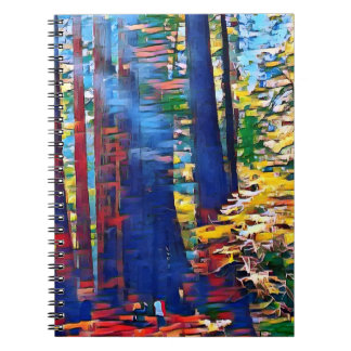 Bold, Colourful Giant Redwood Trees in Muir Woods Notebook