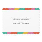 Bold Colourful Merry Christmas Photo 