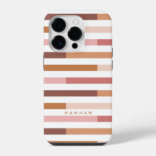 Bold Colourful Modern Stripes Case-Mate iPhone Cas 14 Pro Case