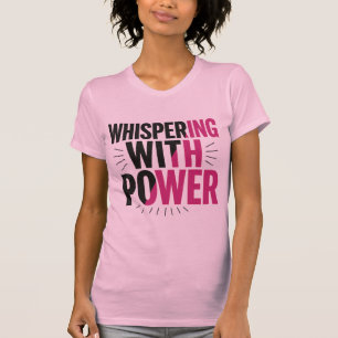 Bold Contrast Typography T-Shirt Unique Graphic