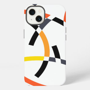 Bold, cool, trendy, playful, urban, modern art iPhone 13 case