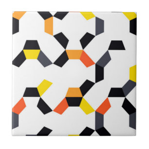Bold, cool, trendy, unique, modern geometric art tile