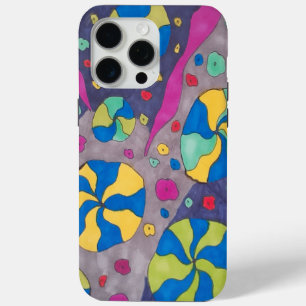 Bold Cosmic Candies Art iPhone 15 Pro Max Case