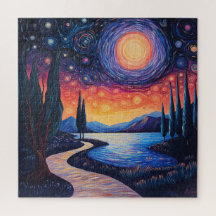 Bold Cosy Home Nature Landscape Print
