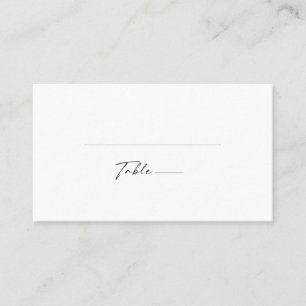 Bold Country Sunflower Wedding Place Card