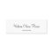 Bold cursive graduation insert class of name card
