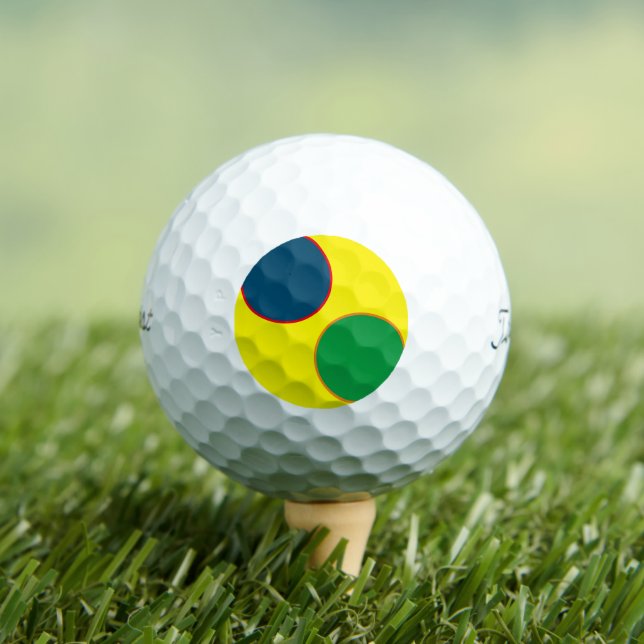 BOLD CUSTOM GOLF BALLS! Pro 2023 12 Pack Golf Balls (Insitu Tee)
