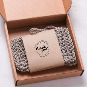Bold Customer Appreciation Business Thank You Self-inking Stamp