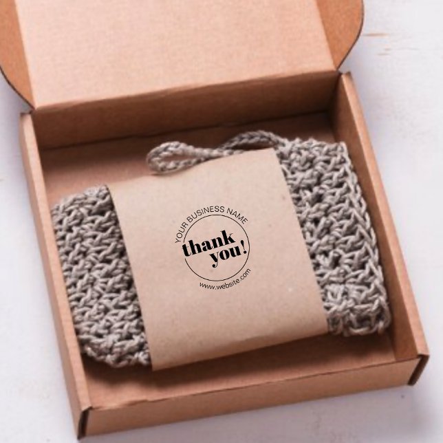 Bold Customer Appreciation Business Thank You Self-inking Stamp (Creator Uploaded)
