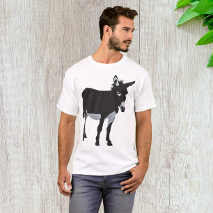 Bold Donkey Silhouette Farm Animal T-Shirt