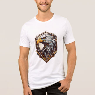 Bold Eagle Crest  Tri-Blend Shirt