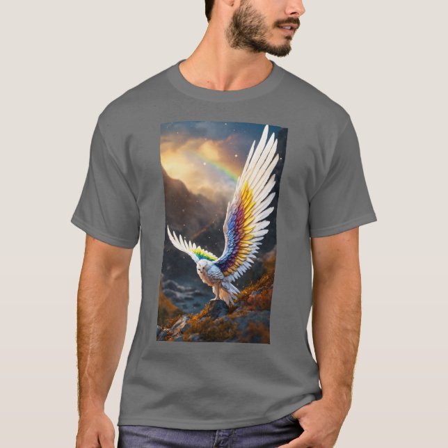 "Bold Eagle Graphic Tee – Unleash Your Strength in (Front)