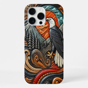 Bold Eagle Nature Scene iPhone 16 Pro Max Case
