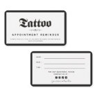 Bold & Elegant Tattoo Salon Appointment Reminder