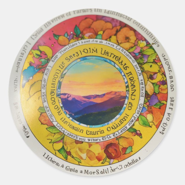 Bold Expression Sticker (Front)