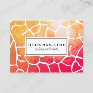 Bold Eye Catching Pattern Business Card