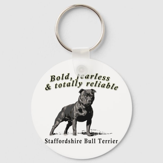 Bold, Fearless & Totally Reliable Key Ring (Front)