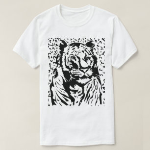 Bold & Fierce Tiger T-Shirt – Hand-Drawn Exclusive