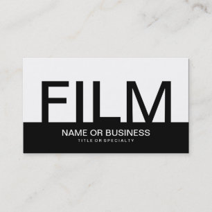 bold FILM Business Card