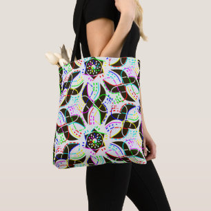 Bold Floral Tote Bag