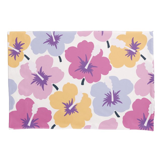 Bold Florals Multicolored  Pillowcase (Front)