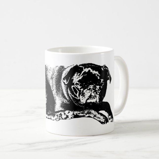 Bold Form, Cozy Reflections Coffee Mug (Front Right)