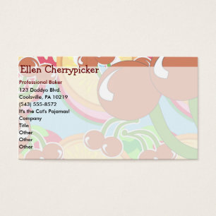 Bold Fruity Colourful Pattern Art Design