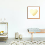 Bold Full Gold Heart Foil Prints<br><div class="desc">Bold Full Gold Heart Foil Prints</div>