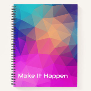 Bold Geometric Creative Journal & Modern Monogram 