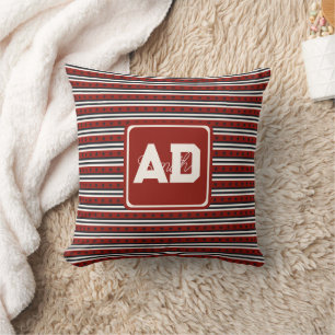 Bold Geometric Custom Pillow For Kids Birthday