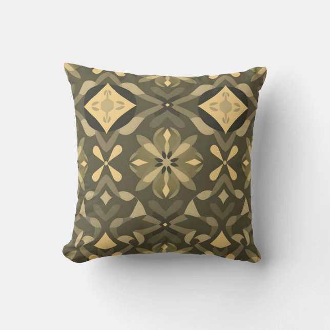 Bold Geometric Pillow - Stylish Home Decor (Front)