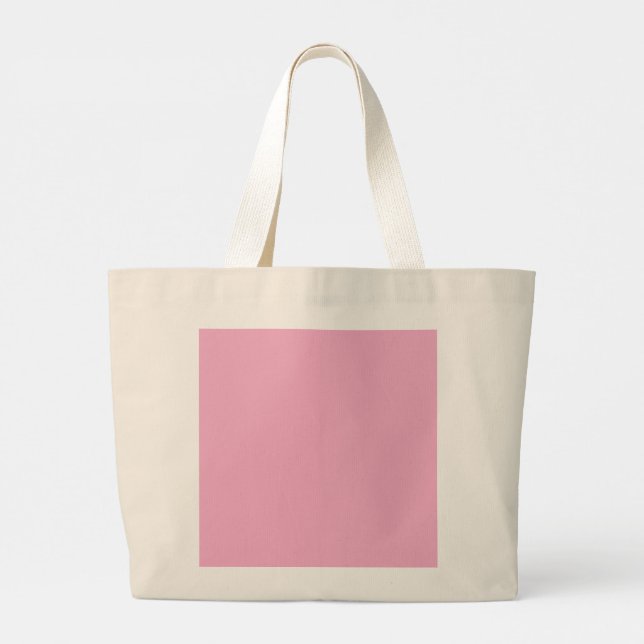 Bold Geometric Triangle Pattern  Large Tote Bag (Back)