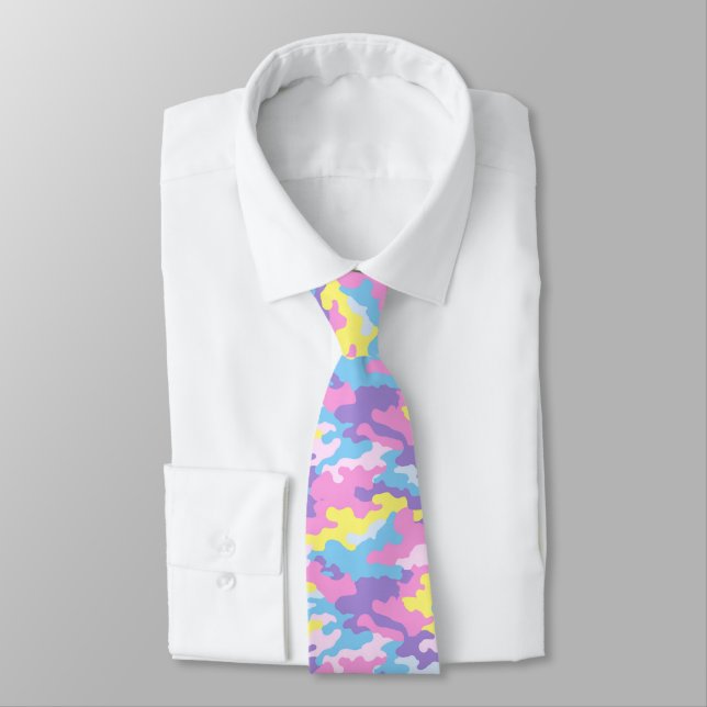 Bold Gifts For Guys Camo  Tie (Tied)