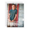 Bold Grad Guy Photo Graduation Party Invitation